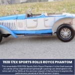 AJ051 1928 17EX Sports Rolls Royce Phantom 